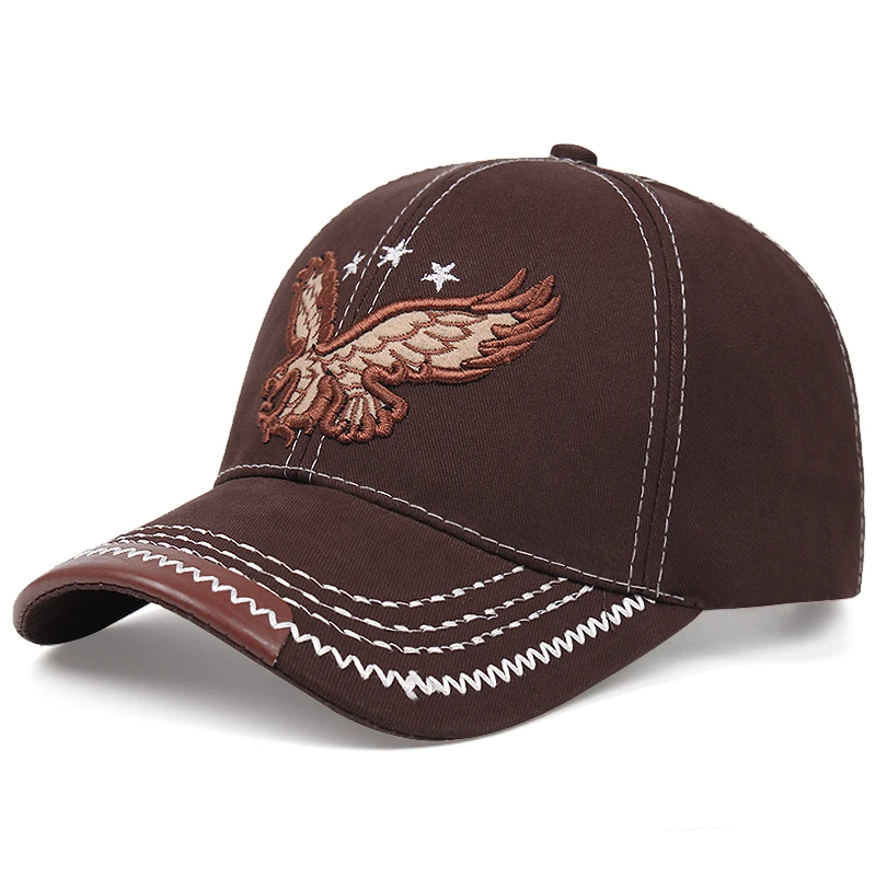 

2020 new fashion eagle baseball cap for men outdoor tactical hat Women's baseball cap sun hat