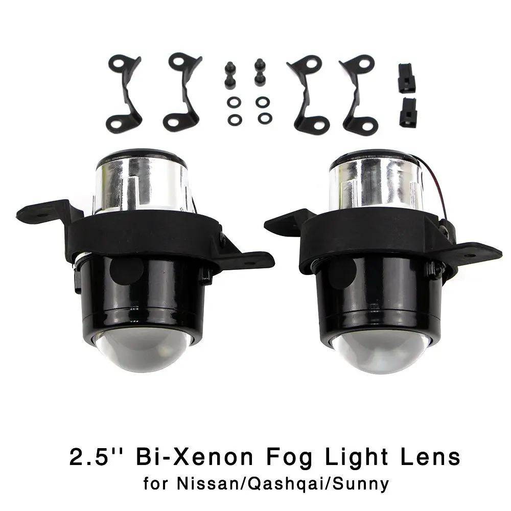 Биксеноновые противотуманные фасветильник H11 2 5 дюйма линзы проектора HID