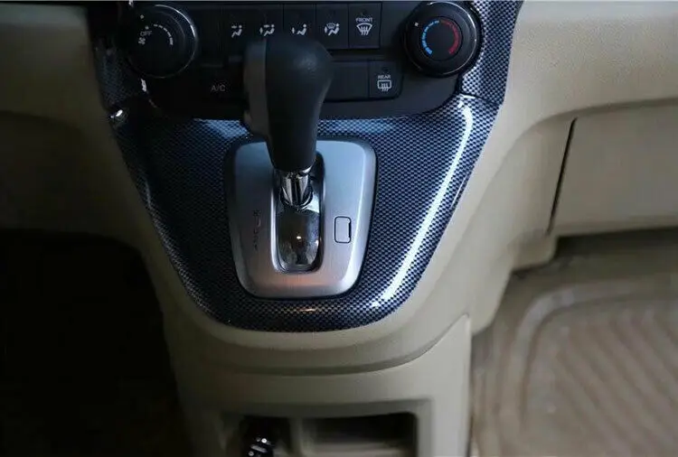 FOR HONDA CR-V CRV 2007-2011 carbon fiber central console Gear shift frame trim | Автомобили и мотоциклы