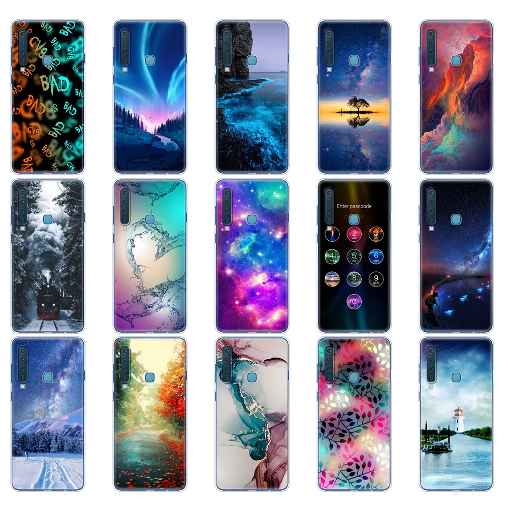 Чехол для Samsung Galaxy A9 2018 Силиконовый ТПУ чехол телефона Funda A 9 A920F A920 SM-A920F с