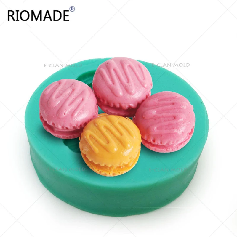 Силиконовые формы Макарон для помадки инструменты украшения шоколадного