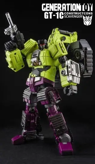 Игрушка-трансформер, Гравитационный строитель, экскаватор GT-01C Игрушка-трансформер, Гравитационный строитель, экскаватор GT-01C