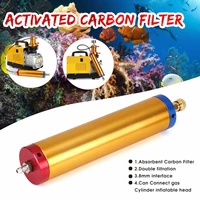 300bar pcp electronic air compressor pump diving water oil separator air filter high pressure pump absorbent carbon filter