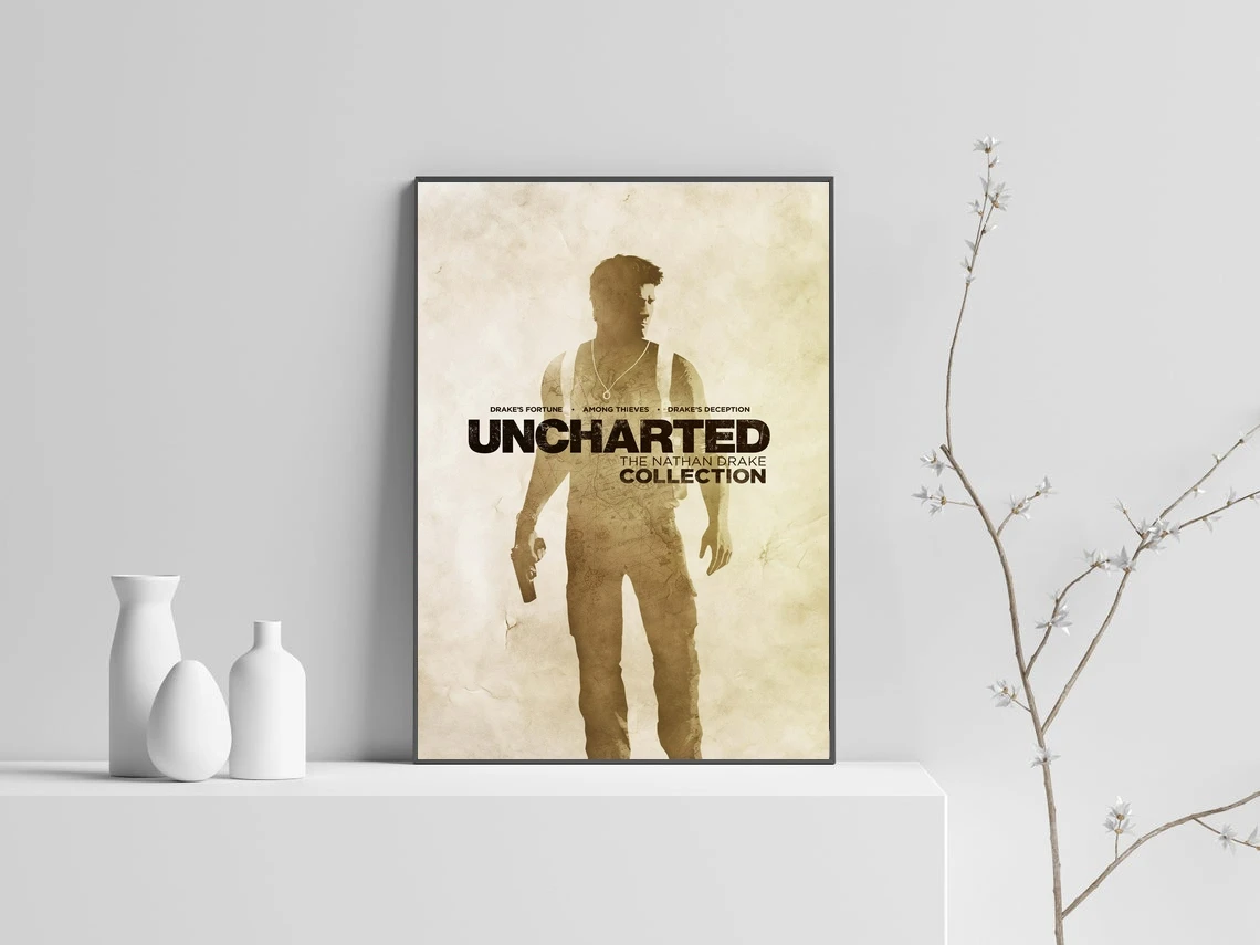 Плакат фильма Uncharted украшение для дома настенная живопись (без рамки)