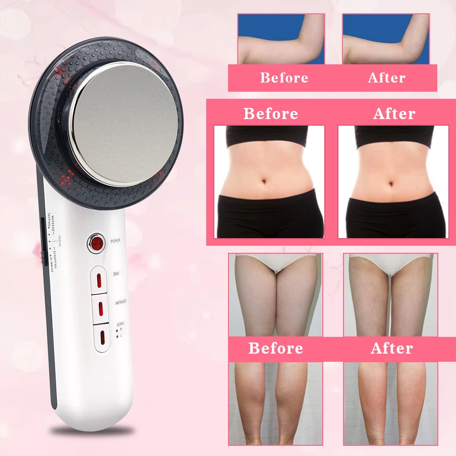 Ультразвуковая EMS машина для похудения лица антицеллюлитное средство удаления
