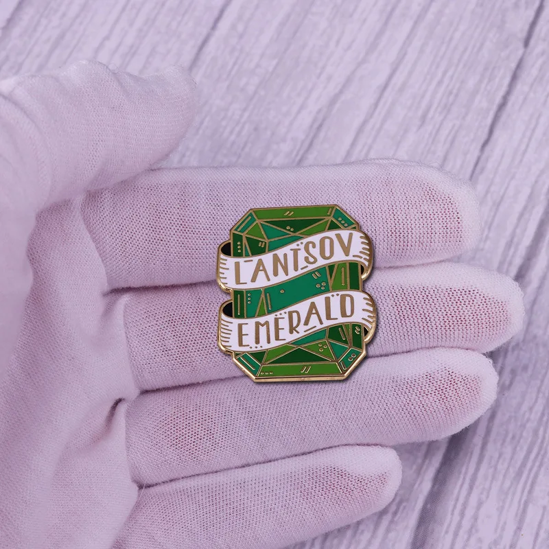 

K3173 Green Enamel Pin Brooches Cartoon Creative Metal Brooch Pins Denim Hat Badge Collar Jewelry