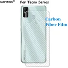 Прозрачная задняя пленка из углеродного волокна для Tecno Spark 4 5 6 Go Air Power 4 Pro Pova 3D, протектор экрана (не стекло)