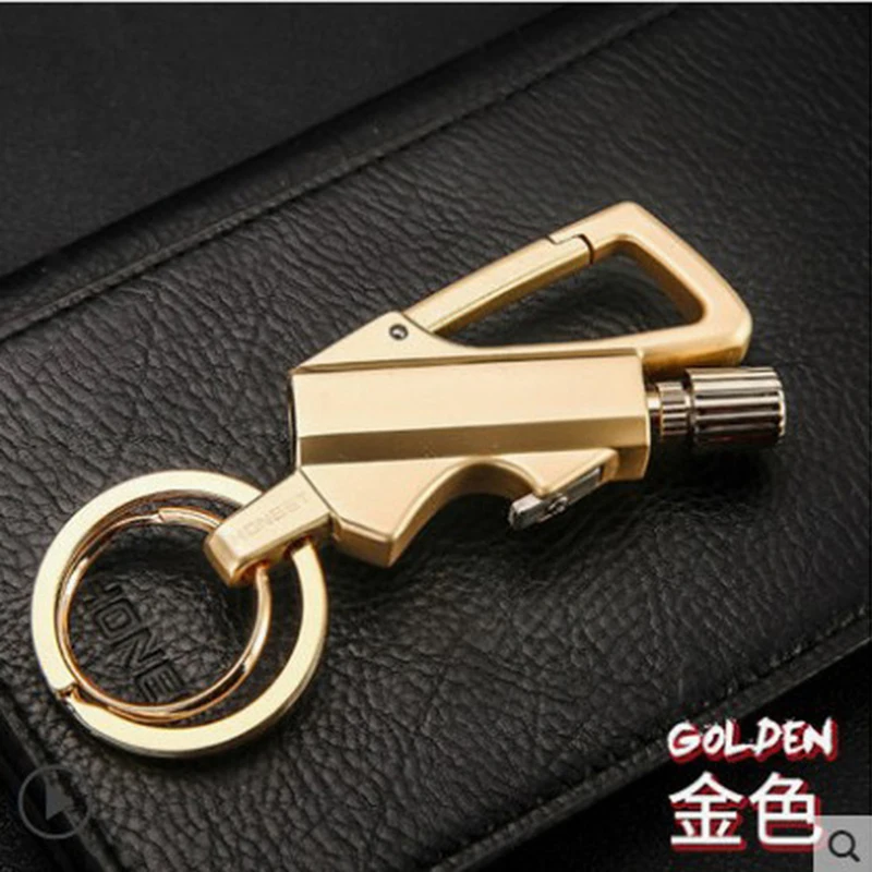 

Free Kerosene New Thousand Matches Waterproof Flint Lighter Outdoor Survival Tool Key Chain Portable Bottle Opener