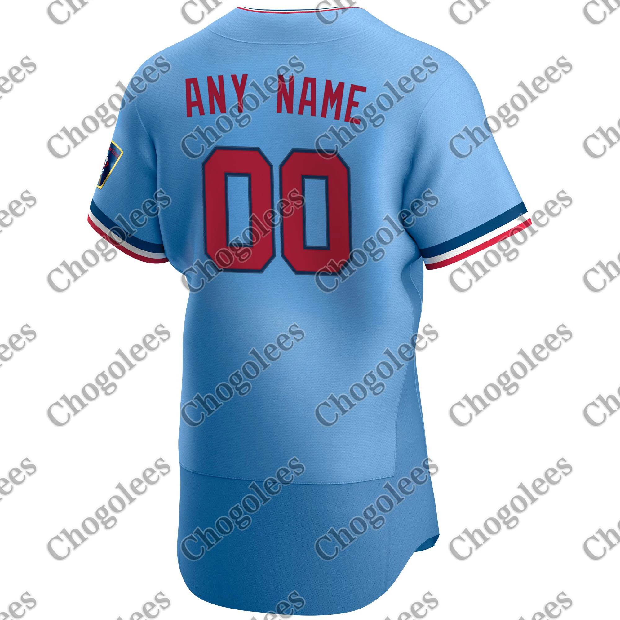 

Baseball Jersey Minnesota 2020 Alternate Custom Jersey - Light Blue