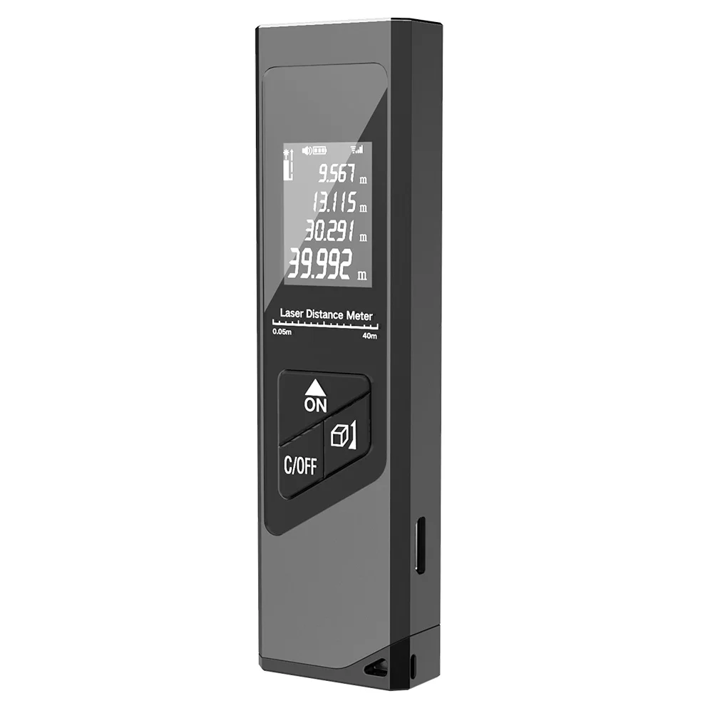 

40M Smart Digital Laser Distance Meter High Accuracy Laser Rangefinder Roulette Portable Handheld Measure Range Finder
