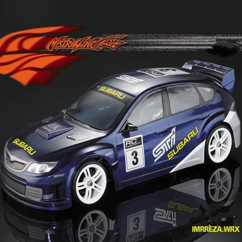 Корпус для ПК IMRREZA WRX 10 WRC drift RC ширина 190 мм прозрачный без рисунка корпус дрифта hsp