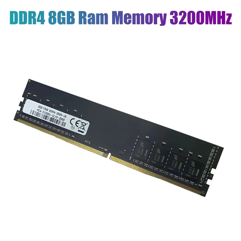 

Память DDR4 8 ГБ, ОЗУ 3200 МГц, флешка DIMM, поддержка двухканальной памяти для настольных компьютеров AMD