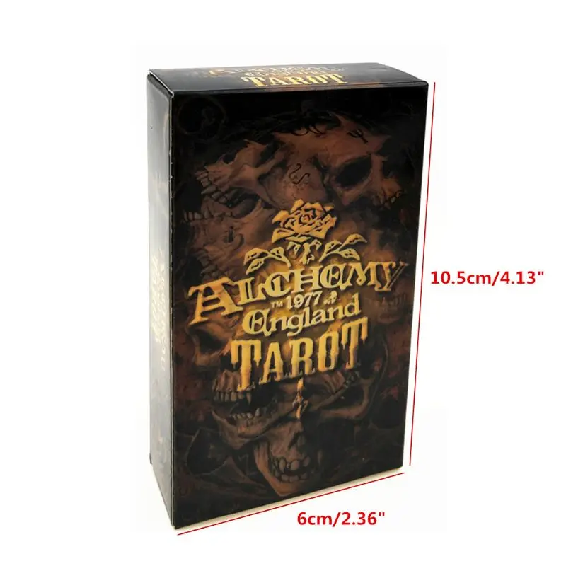 

85AB Alchemies 1977 England Tarot 78 Cards Deck Oracle Playing Card Family Party Board Game