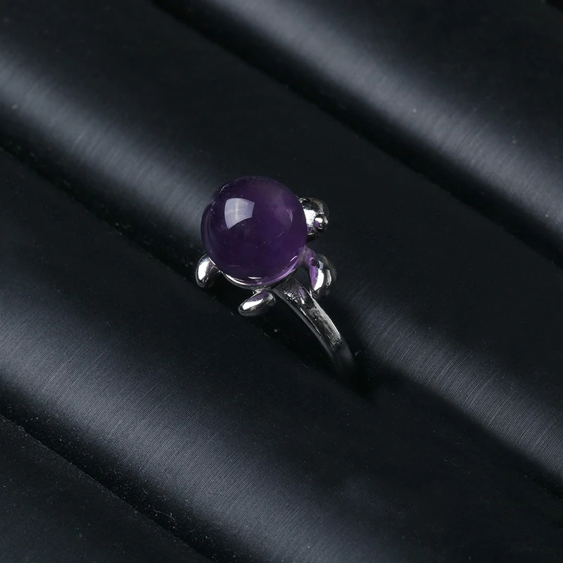 Женское кольцо с натуральным кристаллом новинка 2020 медной инкрустацией модное