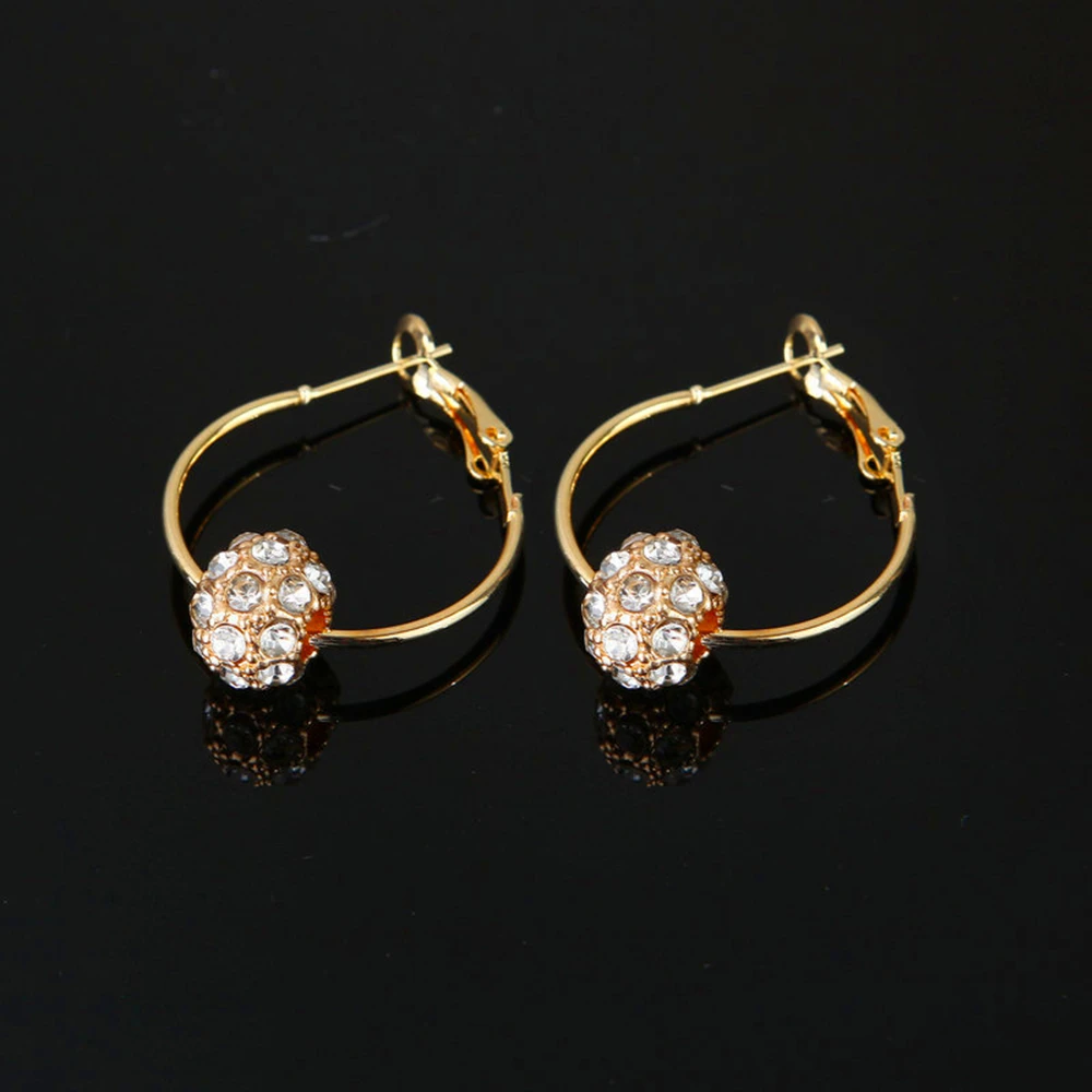 Женские серьги с австрийским хрусталем 1 пара | Украшения и аксессуары