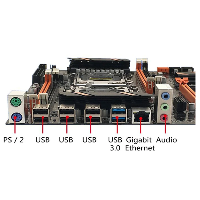 

X79 Dual CPU Motherboard LGA2011 Motherboard DDR3 REG ECC USB3.0 Sata3.0 With Xeon Processor Motherboard E5 C1C2V1V2