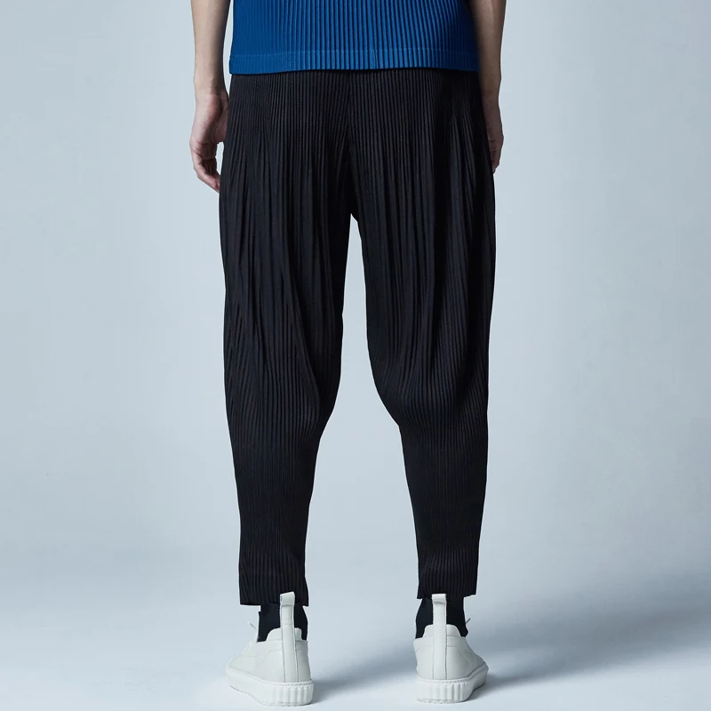 IEFB/Мужская одежда высококачественные плиссированные брюки для мужчин осень 2020