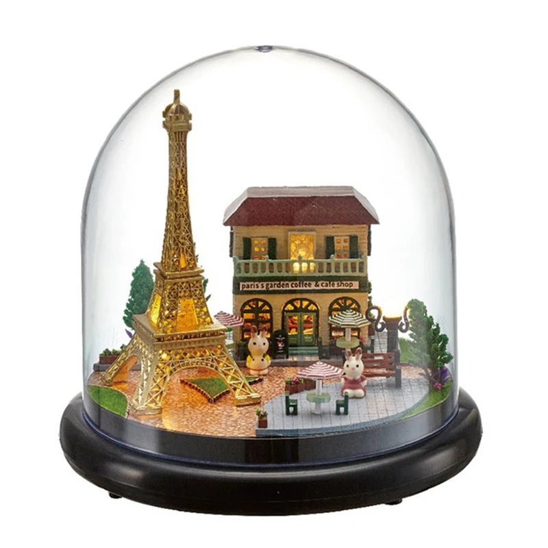 Рождественский подарок мяч мебель миниатюрные деревянные миниатюры кукла