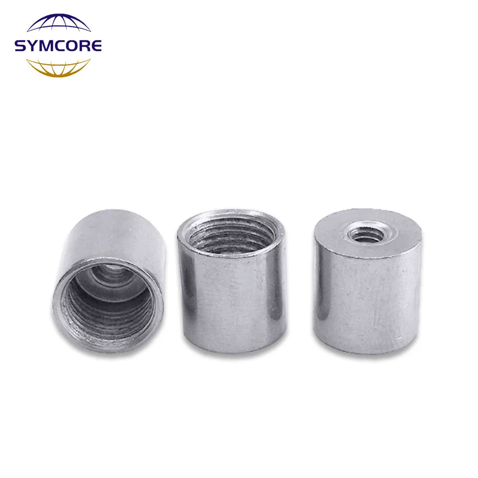 

2pcs Round Female Inner Thread M10x1 To Inner Thread M8 M6 M4 Adapter Nut Variable Diameter Screw Fine Thread