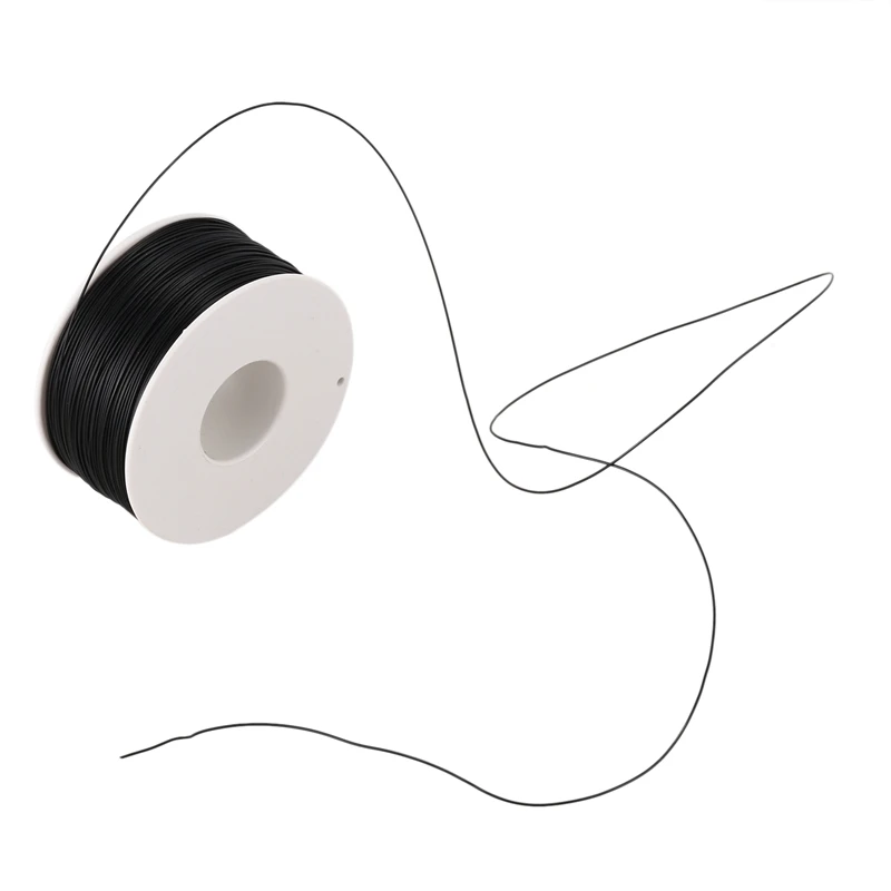 

P/N B-30-1000 30AWG Tin Plated Copper Wire Wrepping Cable Reel Black 305M