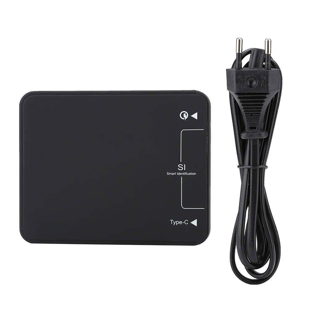 

QC3.0 Type-C 6 Port USB Charging Station Fast Charger for Mobile Phone Tablet