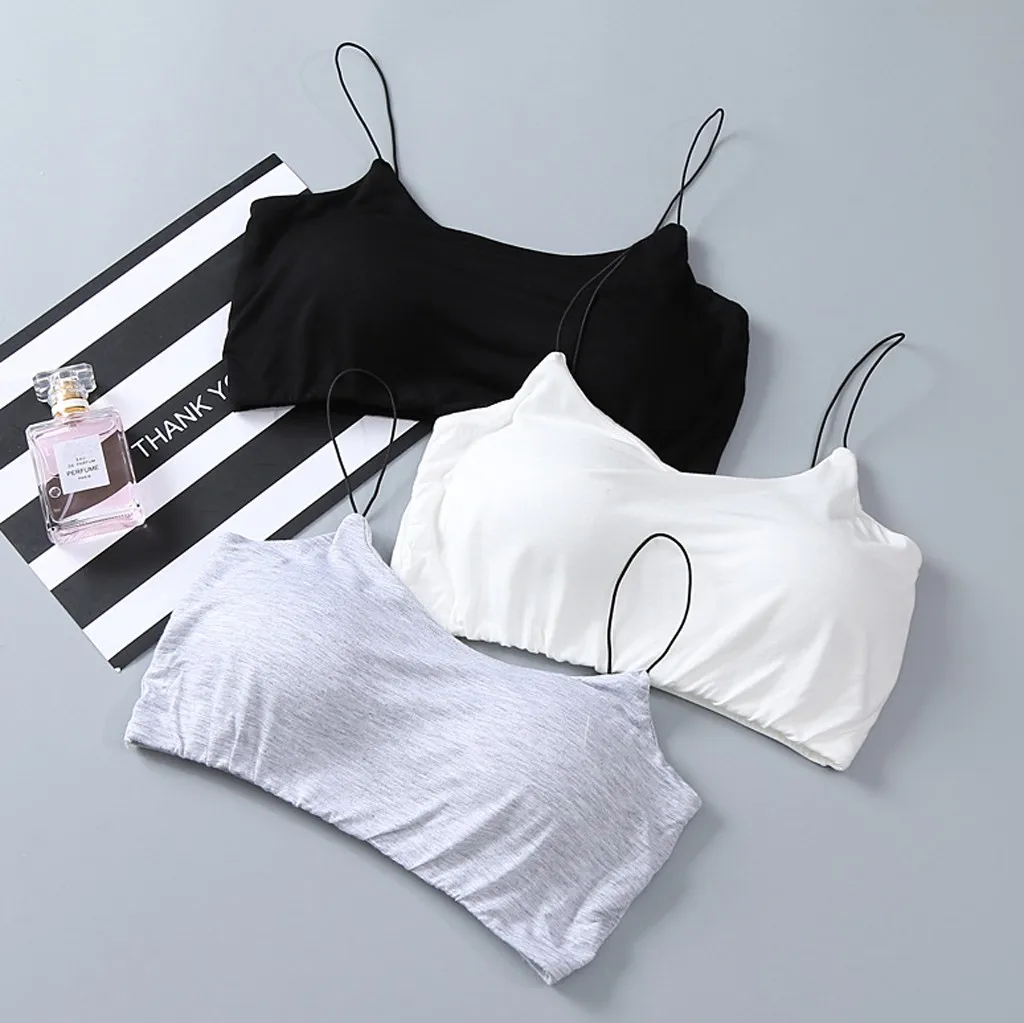 2019 Новый женский сексуальный беспроводной бюстгальтер Топ жилет дышащий