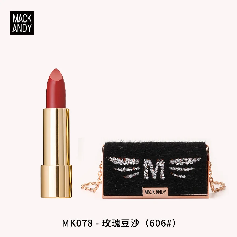 Модная матовая помада в Корейском стиле косметический макияж бархатная губная