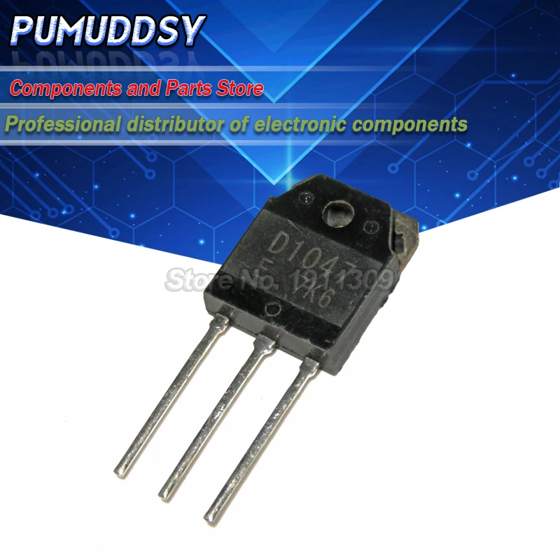 10 шт. 2SD1047 TO247 D1047 TO-3P транзисторы новые и IC | Электронные компоненты принадлежности