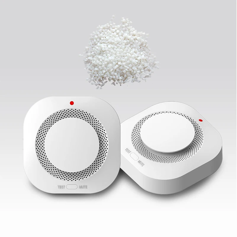 Пожарная сигнализация датчик дыма звуковая визуальная оповещение работа с