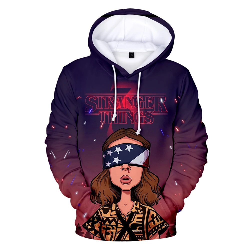 

Hot Sale Stranger Things 3D Kid's Hoodies Boys/Girls Fashion Casual Hoody 3D Print Stranger Things Children Sweatshirt Coats