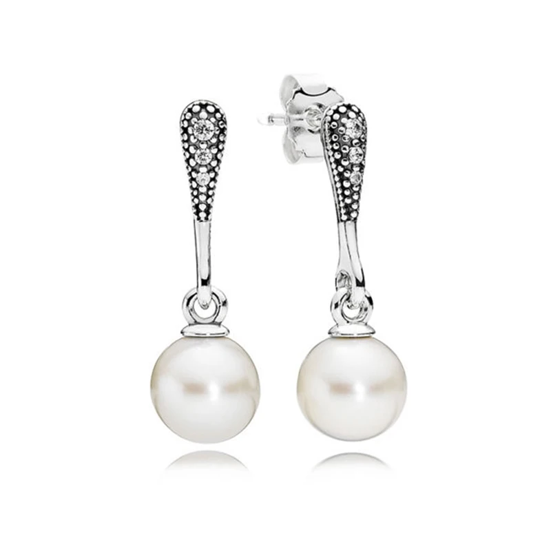 

Baofu New 925 Sterling Silver Stud Ear Studs Elegant Beauty Aboriginal Ear Studs Lady Gift High Jewelry