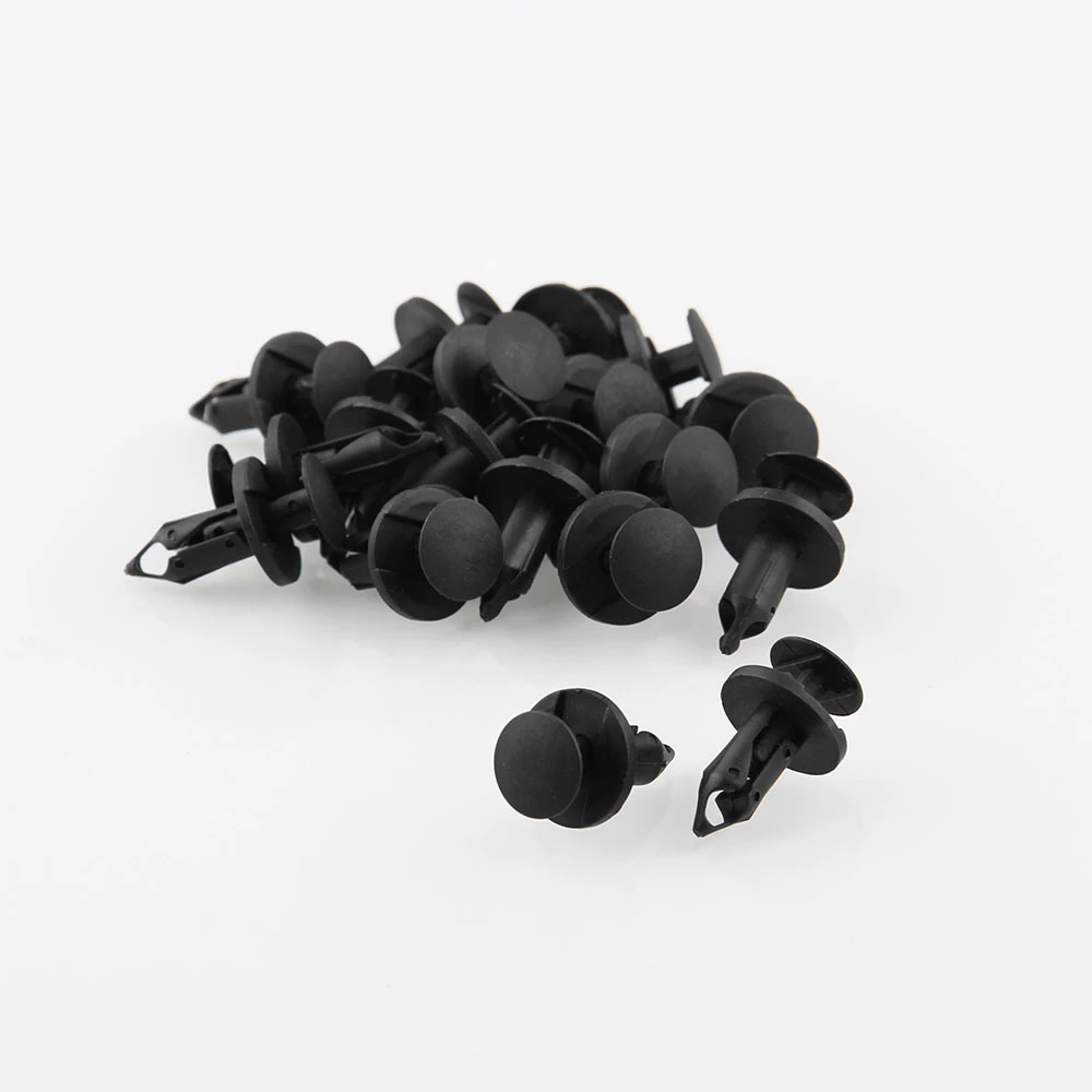 120 шт. 8 мм клипсы с отверстием для автомобиля бампер дверь отделка панель