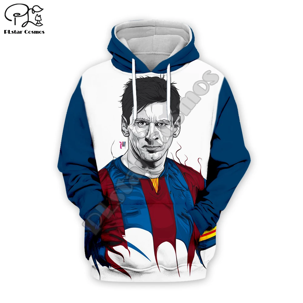 PLstar космос бегом спортсменка козы Лео Месси Sportsman Футбол в стиле хип хоп Уличная