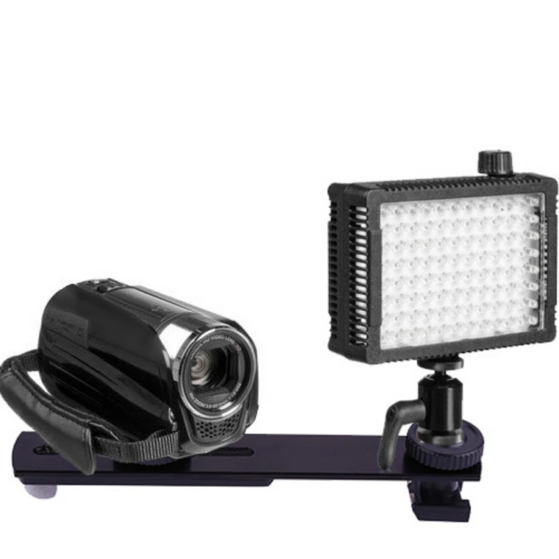 Прямой кронштейн для вспышки штатив Nodal Slide Tripods Rail Quick Release Plate Зажим адаптер