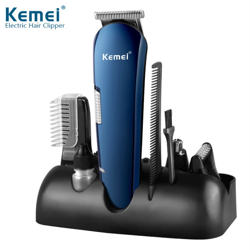 Электрическая машинка для стрижки волос с зарядкой от USB/вилки 5 шт. в носу триммер