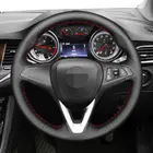 Ручной пошив из натуральной кожи чехол рулевого колеса автомобиля для Opel Astra (K) Corsa (E) Crossland X Grandland X Insignia (CT) B Karl