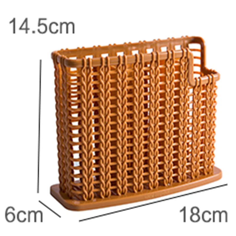 Пластиковая стойка для хранения посуды креативная многофункциональная слива