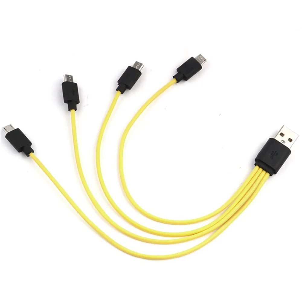 Универсальная зарядная Кабельная линия Micro USB 4/3/2/1 в 1 для зарядных батарей ZNTER