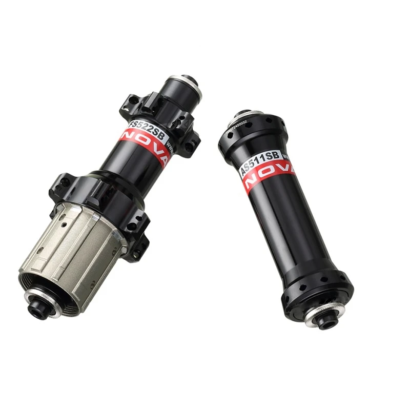 Novatec AS511SB/FS522SB ступицы для дорожных велосипедов прямые 20/24 ч герметичные