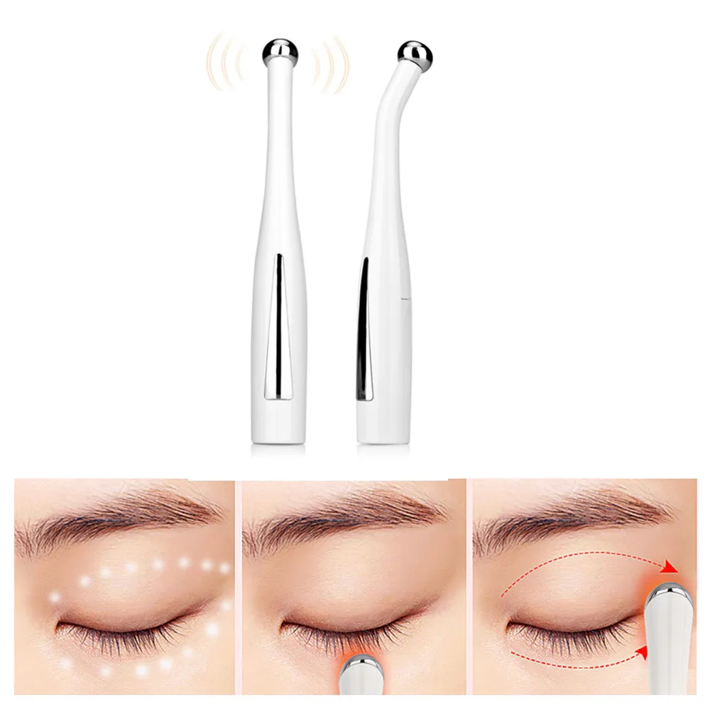 Вибрирующий массажер для глаз с микротоком палочка отрицательными ионами