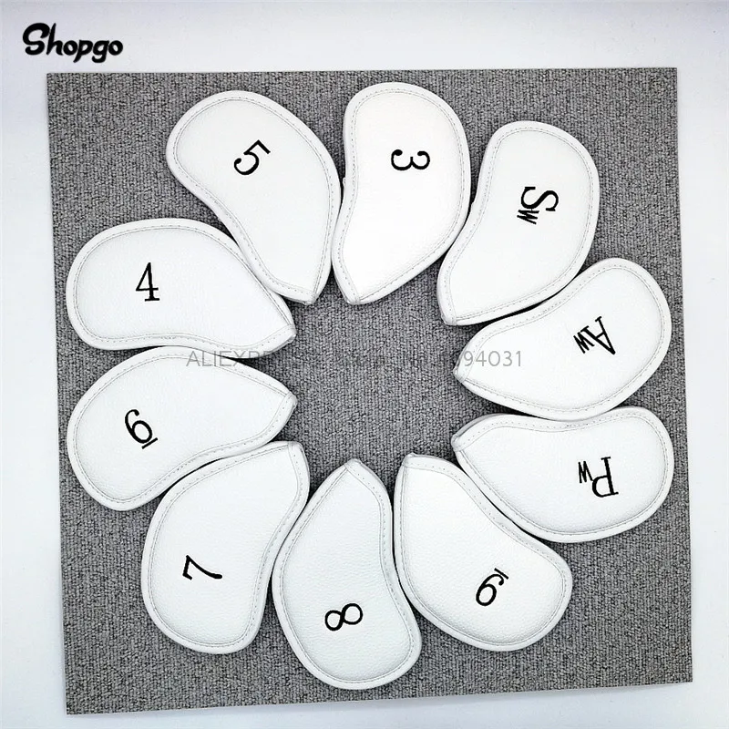 [2 цвета] чехол для гольфа с черепом из полиуретанового железа полный набор чехлов