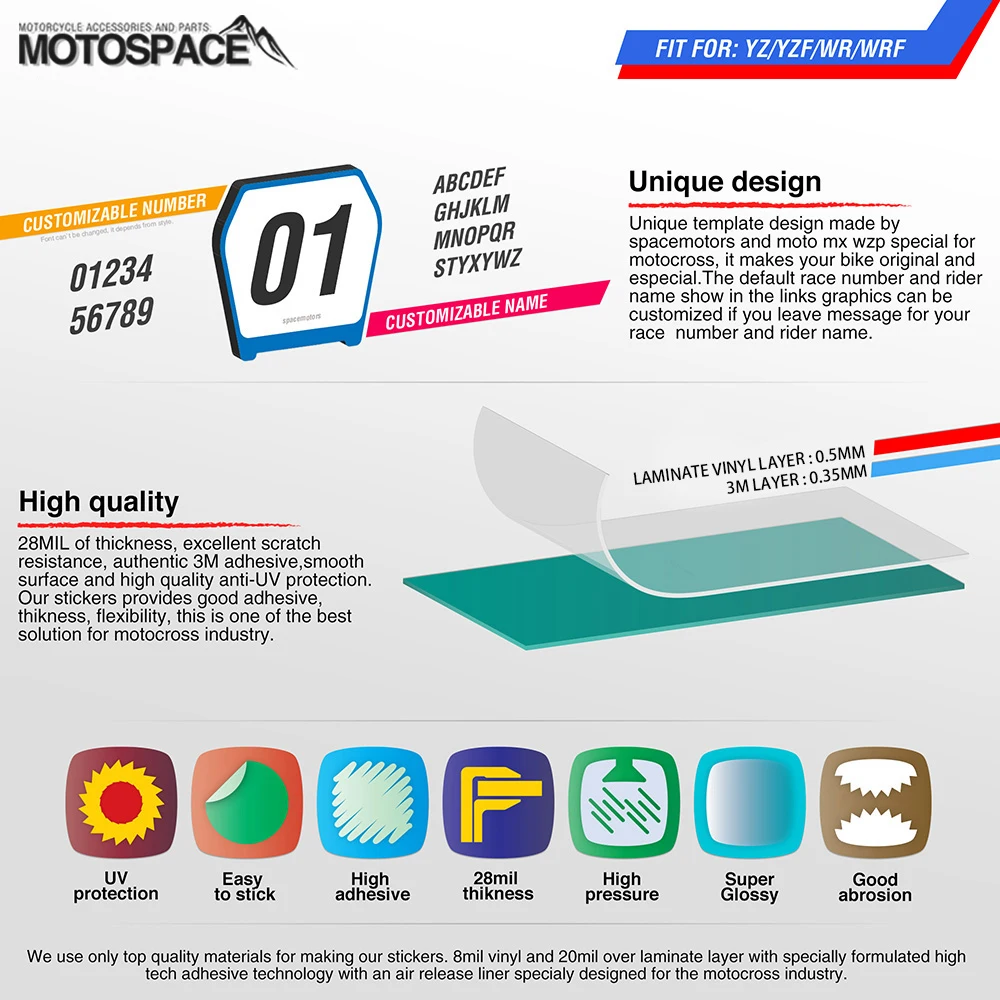 

Motospace HONDA 2007-2020 CRF150R 3M