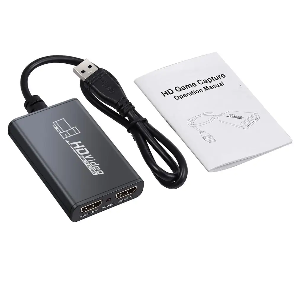 KuWFi USB3.0 Video Capture Card HD1080P Game Box HDMI to USB Dongle Streaming Live Stream Broadcast |