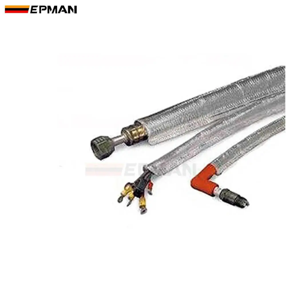 Heat Shield Sleeve Insulated Wire Hose Cover Wrap Loom Tube 10mm*10meter for honda For Toyota Camry 07-10 HU-WR100GZ |
