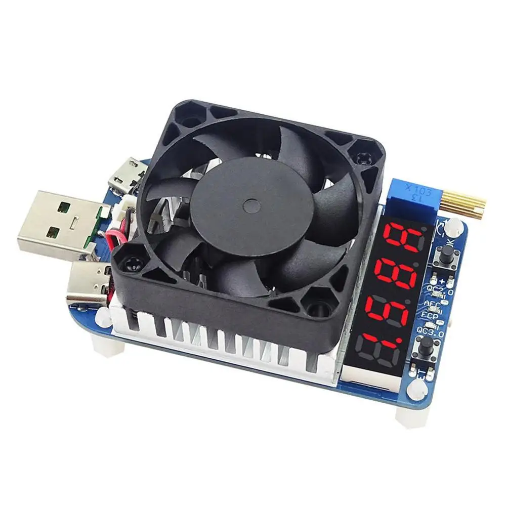 HD25 HD35 триггер QC2.0 QC3.0 Электронный USB нагрузочный резистор разрядка батарея тест