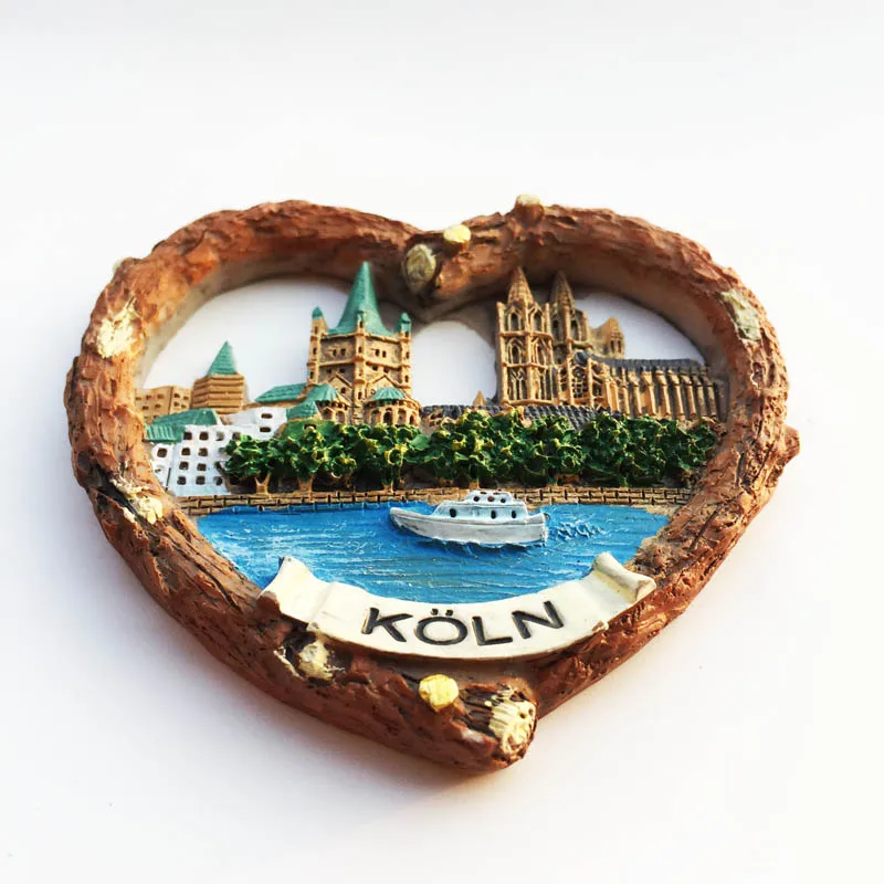 QIQIPP Германия одеколон Творческий Туризм памятные декоративные ремесла вид реки