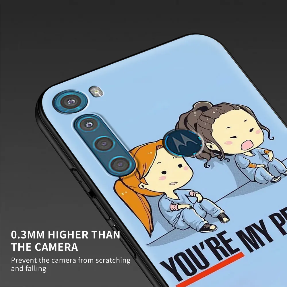 series greys anatomy case for motorola moto g9 play g8 power lite one fusion plus hyper g30 black g stylus phone cover funda free global shipping