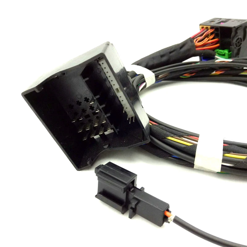 OEM RCD510 RNS510 730D Bluetooth Wiring Cable Wiring Plug and Play for VW Golf 6 MK6 Jetta Tiguan Passat CC B7 GTI Scirocco