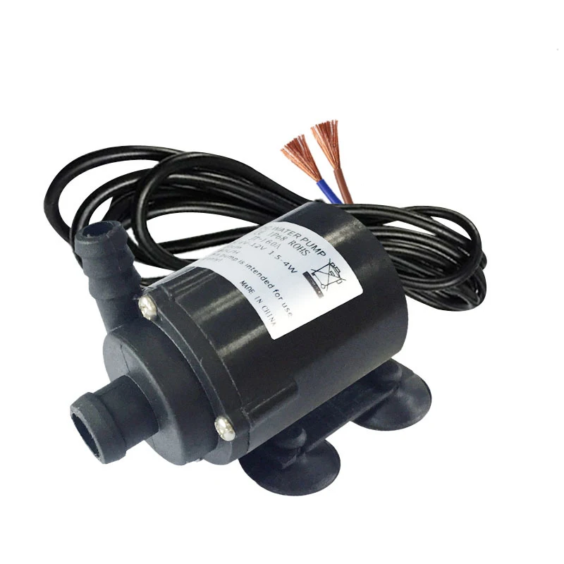 Водяной мини насос на солнечной батарее DC 6 В/12 В циркуляционный с бесщеточным