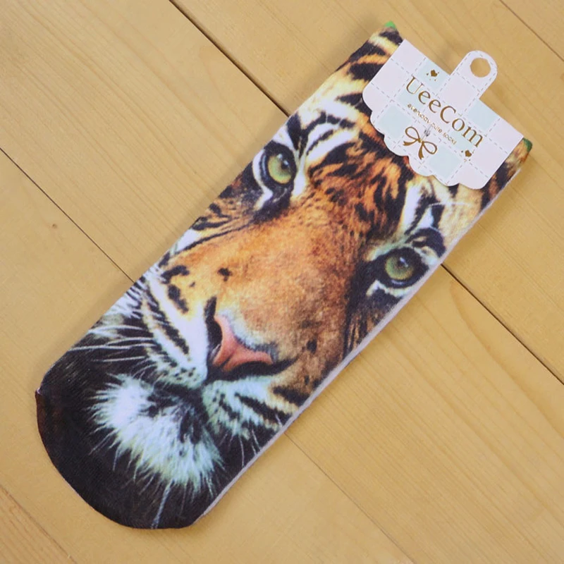 Новинка носки для девочек и мальчиков с 3D принтом день будущего милые низким